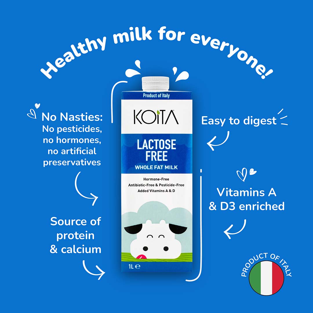 Lactose-Free Whole Fat Milk 1L