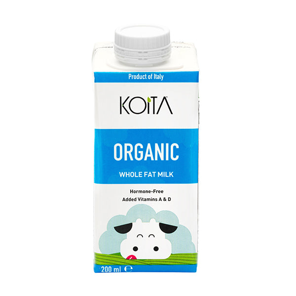 Organic Whole Fat Milk 200ML